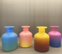 Bouteilles diffuseurs de parfum décoratives multicolores 50ml 100ml |   Emballage de parfum d'intérieur de luxe