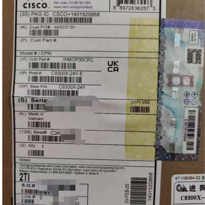 Commutateur réseau géré Cisco C9300X-24Y-E série 9300X 24 ports 25G SFP28 C9300X-24Y-E Expédition rapide - Product Image 1