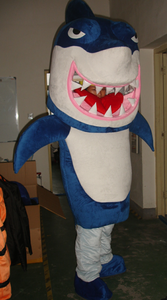 Costume de mascotte de <span class=keywords><strong>dauphin</strong></span> de dessin animé, costume de mascotte de requin et de <span class=keywords><strong>dauphin</strong></span> rose - Product Image 4