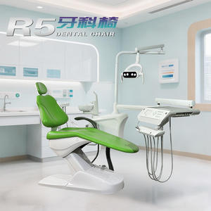 Fauteuil dentaire Hori Horir5 électrique vert avec crachoir intégré pour traitement dentaire - Product Image 3