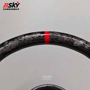 Para <span class=keywords><strong>BMW</strong></span> F30 F10 F15 F16 M3 M4 <span class=keywords><strong>M</strong></span> Series <span class=keywords><strong>Sport</strong></span> volante forjado carbono rojo botón gamuza rendimiento <span class=keywords><strong>precio</strong></span> de fábrica - Product Image 5