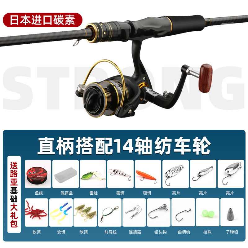 Spinning rod with spinning reel [Gift Set]