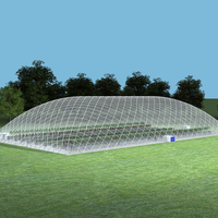 Membrane gonflée Membrane d'air serre agricole Structure à membrane pneumatique Dôme gonflable