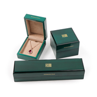 Boîtes à bijoux personnalisées avec emballage avec logo boîte d'emballage de stockage de bijoux mignon coloré boîte en bois