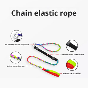 <span class=keywords><strong>Collar</strong></span> de entrenamiento de cadena de hierro resistente a la masticación para perros medianos y grandes, accesorios para mascotas - Product Image 5