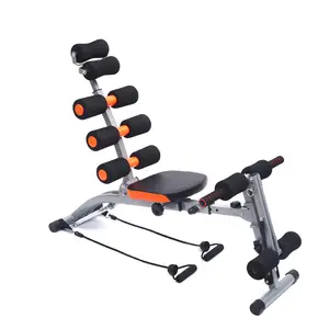 2024 Zes Multifunctionele 6 Pack Care Bench Home Fitness 6 Pack Machine