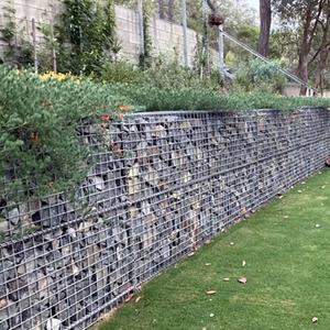 Welded Galvanized Gabion <b>Box</b> 2x1x0.5 Stone Cage Retaining Wall Gabion Basket for Landscaping & Construction - Product Image 2
