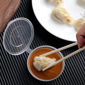 1oz-4ozTasse à sauce à emporter en plastique, récipient de stockage à trempage PP pour <span class=keywords><strong>micro</strong></span>-ondes avec couvercle pour les plats à emporter, tasse à condiments jetable - Product Image 6