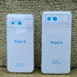 Funda Transparente para <span class=keywords><strong>Google</strong></span> <span class=keywords><strong>Pixel</strong></span> 8 Pro, Funda para <span class=keywords><strong>Google</strong></span> <span class=keywords><strong>Pixel</strong></span> <span class=keywords><strong>6</strong></span> 7 8, Resistente a Golpes, Flexible, Suave, de TPU - Product Image 2