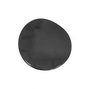 Tappo Serbatoio in Fibra di Carbonio Secca per <span class=keywords><strong>Ferrari</strong></span> 812 Superfast, <span class=keywords><strong>Accessori</strong></span> <span class=keywords><strong>Auto</strong></span> in Fibra di Carbonio a Trama Liscia - Product Image 1