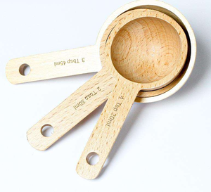 Sincero 15ml eco-friendly piccolo bagno di legno Mini sale caramella detersivo e cucchiaio di spezie multiuso cucchiaio di bambù per il campeggio - Product Image 4