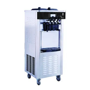 Kommerzielle Eiscreme Kontinuierliche Gefrier maschine Eismaschine Creme Glacee Sirop Weiche Spaghetti Eismaschine