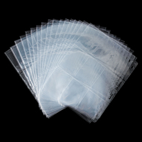 Protector de Hojas Premium Ultra Clear Pro Platinum de 9 Bolsillos con Carga Superior para Tarjetas TCG Magic de 3x4