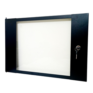 9U Rack <b>Cabinet</b> Lockable Tempered Glass Door <b>Network</b> <b>Cabinet</b> - Product Image 3