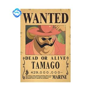 Nouveau <span class=keywords><strong>Poster</strong></span> Rétro en Papier Kraft One Piece Avis de Recherche 129-176 Produits Dérivés d'Animation pour E-commerce Transfrontalier - Product Image 3