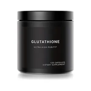 Capsules de glutathion Ultra haute résistance OEM, supplément de glutathion réduit hautement purifié et biodisponible, éclaircissement de la peau