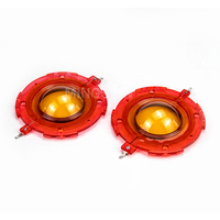 Haut-parleur de tweeter économique pour système PA de 2 pouces, bobine vocale de 51,6 mm, diaphragme en polymère, aimant en ferrite, unité de commande, accessoire