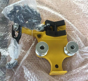 H402 Pince à chaîne portable pour tuyaux, pince à chaîne industrielle professionnelle en fonte pour le serrage de tubes jusqu'à 5 pouces - Product Image 4