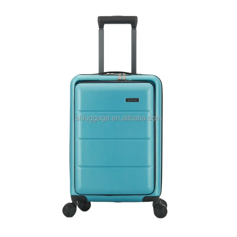Frontöffnung Gepäck Laptop Tasche Business-Stil Tsa-Sperre Reisen Leichtgewicht Koffer Trolley Bordgepäck