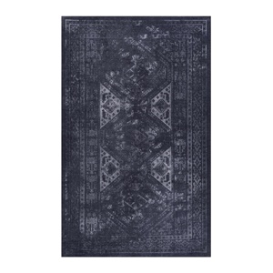 DB 5x8 Low-Pile Non-Slip Non-Shedding Foldable Area Rug Washable Kid & Pet Friendly Plush Pattern Hallway <b>for</b> <b>Living</b> Room - Product Image 2