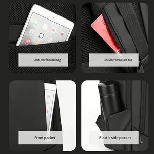 Nouveauté : Grand sac à dos promotionnel en nylon de créateur, sac à dos intelligent en polyester imperméable pour voyage, sac à dos pour ordinateur portable - Product Image 4