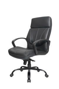 Sedia da Ufficio Direzionale in Pelle Resistente con Funzione Girevole, Design Moderno, Lussuosa Pelle Sintetica, Silla Ejecutiva - Product Image 6