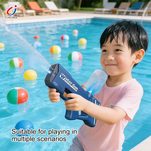 Pistola ad Acqua Elettrica Chengji Toys per Bambini, Gioco Estivo di Tiro Automatico con Luci Colorate - Product Image 3
