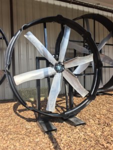 Ventiladores Industriales de Panel de 55 Pulgadas para Granjas Lecheras con Aspas de Alta Eficiencia para Movimiento de Aire en Edificios Ganaderos a Gran Escala - Product Image 2