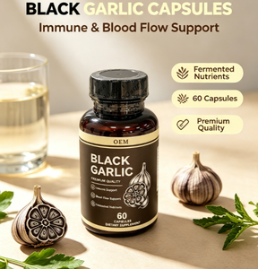 Service Personnalisé 60 Capsules d'<span class=keywords><strong>ail</strong></span> <span class=keywords><strong>noir</strong></span> pour le soutien immunitaire et la santé quotidienne - Complément alimentaire - Product Image 2
