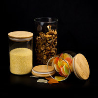 Beste Kopen Vruchten Koffie Thee Honing Jar Voedsel Opslag Fles Jar Container 200Ml Glas Voedsel Jar