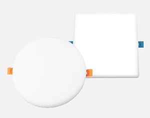 Luz de techo redonda empotrada, Panel de luz Led sin marco, cuadrado, tamaño de agujero recortado - Product Image 3