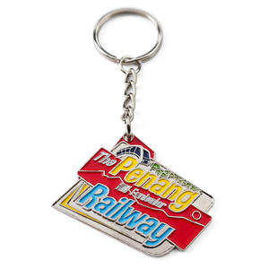 2023 ट्रेंडिंग कस्टम कीचेन निर्माता सॉफ्ट एनमेल स्मारिका कंपनी लोगो ने लिटर लिफ्टर लिटर लेटर मेटल कुंजी चेन - Product Image 5