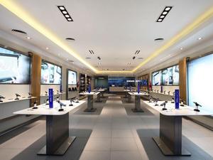 Table d'affichage pour ordinateur portable |   Design d'intérieur de <span class=keywords><strong>magasin</strong></span> d'ordinateurs portables |   Vitrine pour téléphones portables - Product Image 4