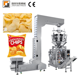 Pesatrice automatica <span class=keywords><strong>Multihead</strong></span> 160g 220g 500g macchina confezionatrice verticale nocciole tostate con patatine - Product Image 2