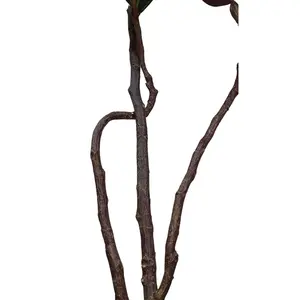 OH ARTS Lujosa Planta Artificial de Ficus y Caucho, Bonsái Moderno con Material de Tela de Seda Metálica para Decoración Navideña - Product Image 4