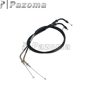 Reemplazo directo (1 par) Cable de acelerador Premium de motocicleta para <span class=keywords><strong>Kawasaki</strong></span> <span class=keywords><strong>VULCAN</strong></span> 900 <span class=keywords><strong>VN900</strong></span> <span class=keywords><strong>Classic</strong></span>/LT 2006-2018 - Product Image 3