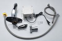 Détecteur de mouvement ir intelligent, pour évier de salle de bains, 1 pièce, mitigeur de robinet automatique d'eau chaude et froide avec capteur