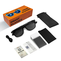Lunettes Intelligentes F16 2026 AI : Traduction Multilingue en Temps Réel, Musique Sans Fil et Appels Mains Libres