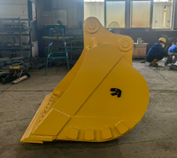 Bac de nettoyage de fossés RSBM 60'' pour excavatrice CAT 320 de 20 tonnes, accessoire de nivellement de boue