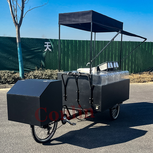 <span class=keywords><strong>Chariot</strong></span> de restauration mobile électrique contemporain et pliable pour burgers et hot-dogs, avec évier - Product Image 5