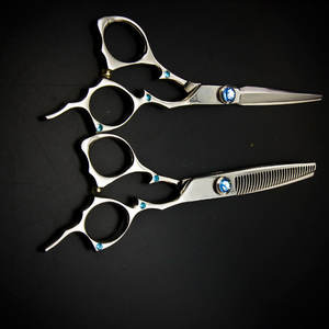 Tijeras de peluquería profesionales TSG-6.0, tijeras planas de 6 pulgadas y tijeras de entresacar para uso en salón - Product Image 4