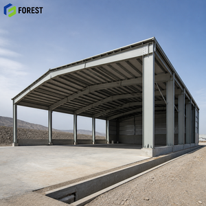 Estructura de Almacén Modular de Acero Pre-ingenierizada Crane Ready de Gran Envergadura para Almacenamiento de Maquinaria, Plataformas y Depósitos - Product Image 1