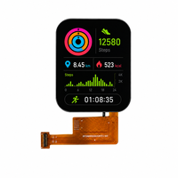 Module LCD TFT 1,96 pouce 320x386 IPS pour usine avec support d'échantillons et approvisionnement stable pour solution de projet d'affichage de batterie