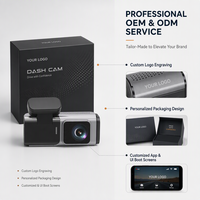 Nouvelle Caméra de Tableau de Bord 2K HD à Double Objectif, Enregistreur de Conduite IPS 1,47 Pouces, WiFi, Capteur G, Vision Nocturne, Moniteur de Stationnement, Dashcam 4K