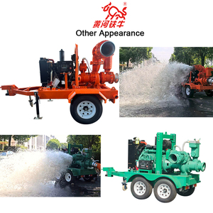 Pompa Acqua Diesel Autoadescante a Vuoto a Secco per Drenaggio e Svuotamento, Motore Diesel, Vendita Calda - Product Image 2