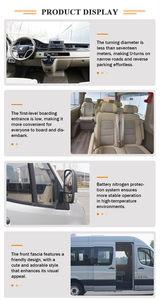 Silver 16-30 Seat Diesel Passenger Van Automatic Transmission Euro 4 Emission Standard New <b>Coach</b> Vehicle - Product Image 6