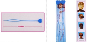 Outil de coiffure rapide pour tresses et queues de cheval, 21 cm, pour la création de tresses et de queues de cheval - Product Image 5