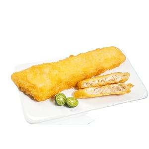 Filets de morue panés (<span class=keywords><strong>Theragra</strong></span> <span class=keywords><strong>Chalcogramma</strong></span>) Mélange de fruits de mer panés croustillants pour la restauration et les restaurants Approvisionnement en vrac Prix d'usine - Product Image 2