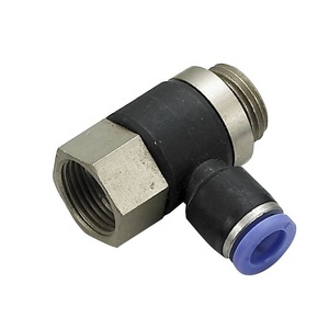Corps en plastique léger connecteur mâle un raccord tuch filetage mâle long coude raccord pneumatique - Product Image 6