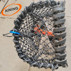 European Market Heavy Duty Professional Shrimp Creel <strong>Pot</strong> Side Door Multi-Purpose Steel Galvanized Sea River Fishing Trap - Product Image 5